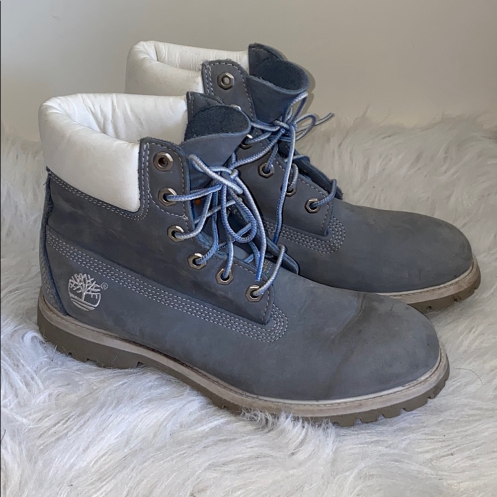 !Authentic! Baby Blue 6” Premium Timberlands